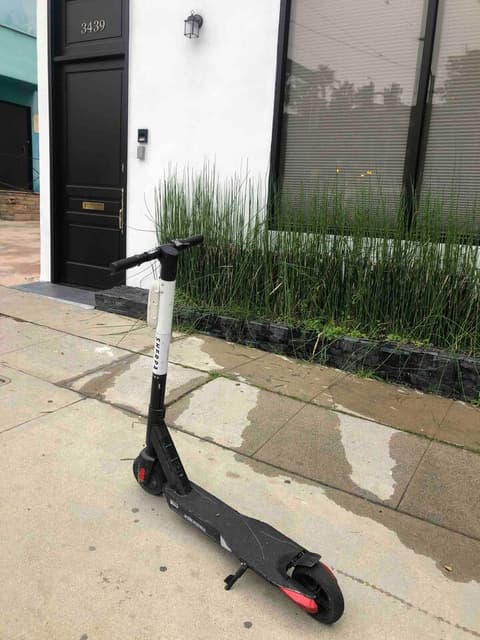 App driven motor scooters most times available around the loft.