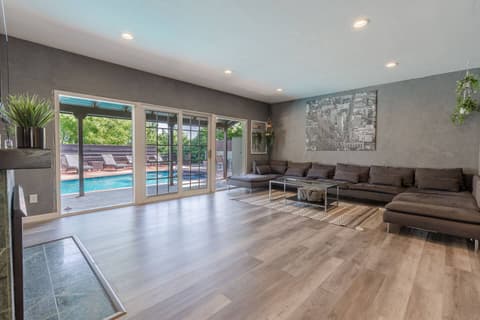 Spacious and welcoming living area thoughtfully crafted for the finest guest experience.